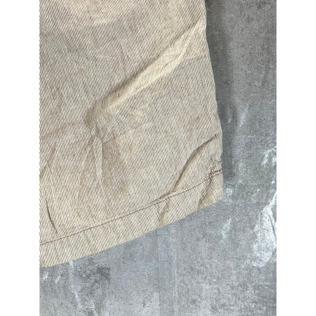 BANANA REPUBLIC Men's Tan Linen-Blend Shorts SZ 30