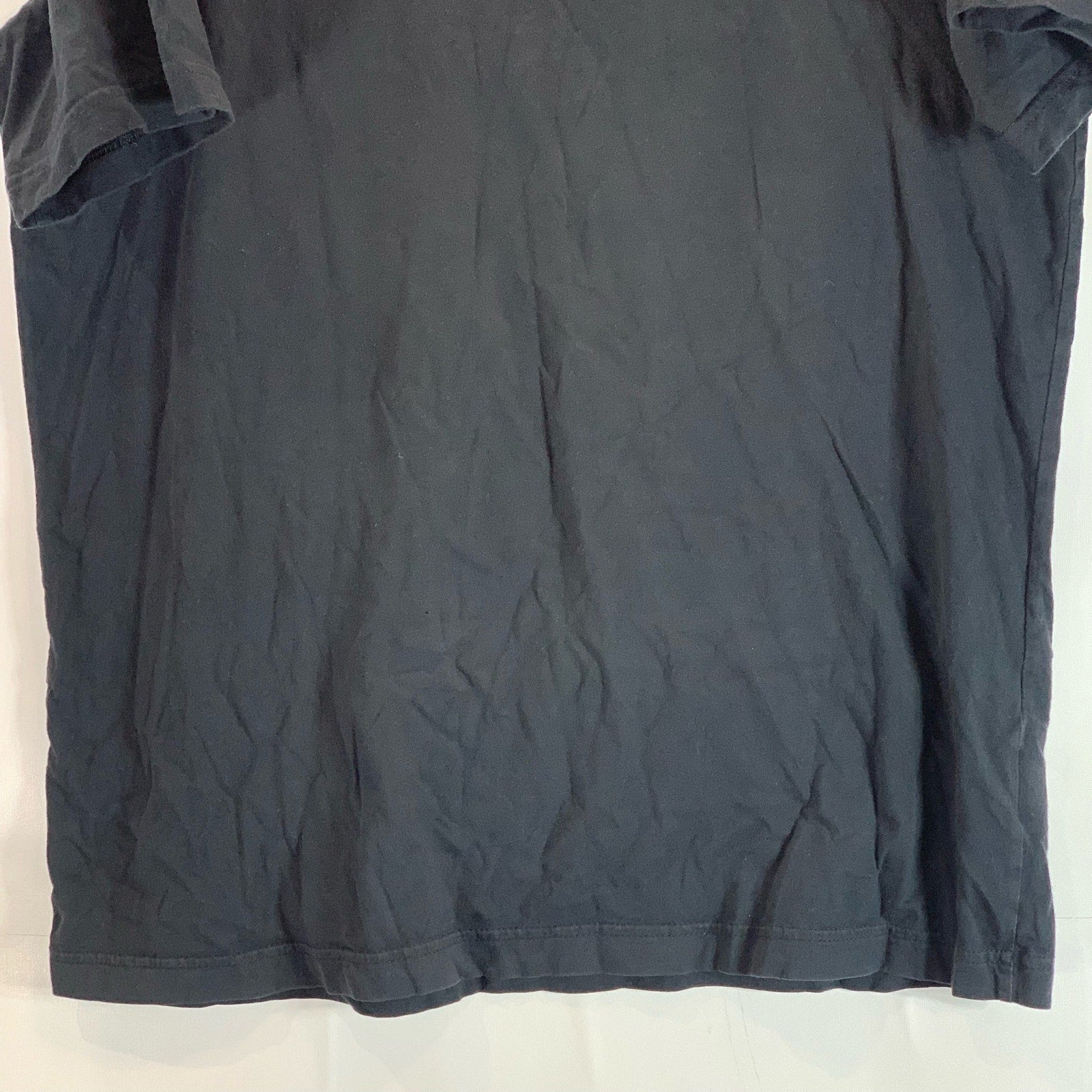 ADIDAS Men's Black Crewneck Essential Short Sleeve T-Shirt SZ L