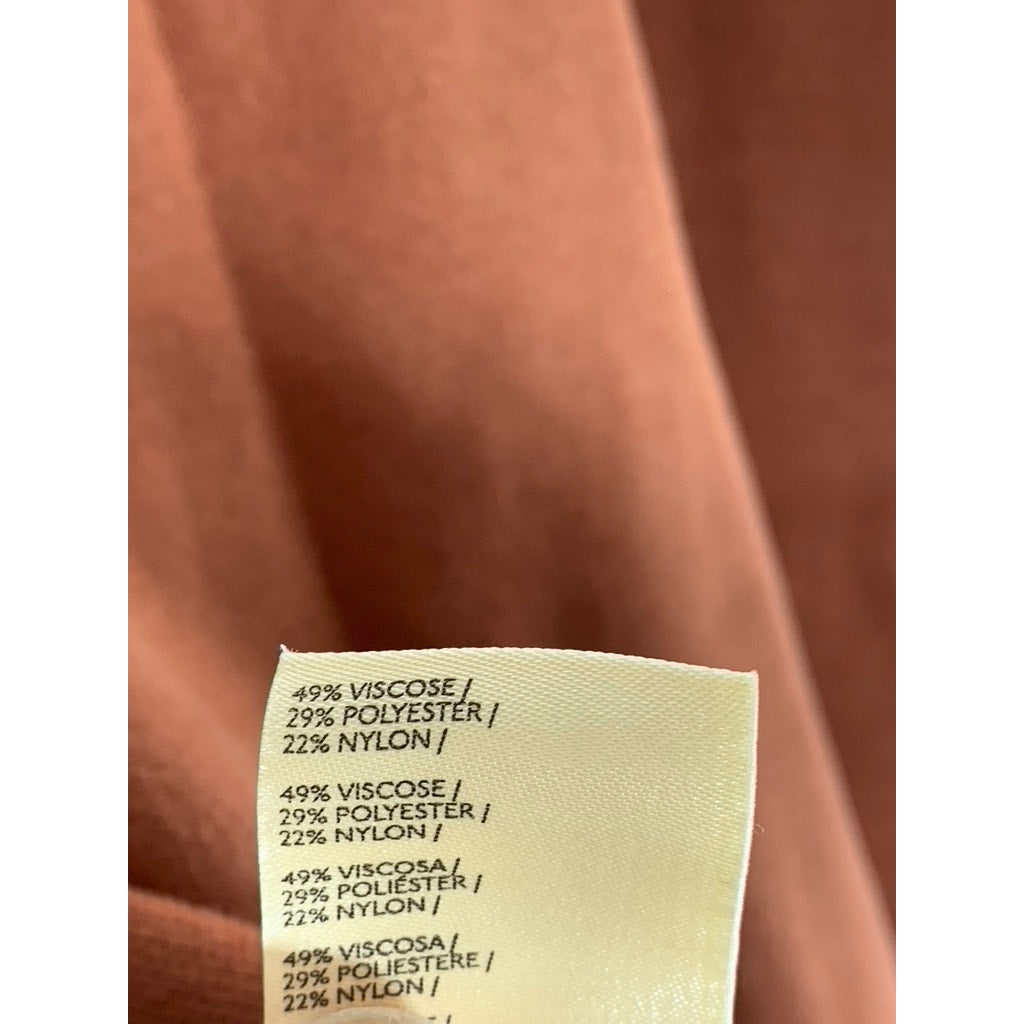 MAEVE By ANTHROPOLOGIE Women's Brown Knit Bodycon Mini Skirt SZ L