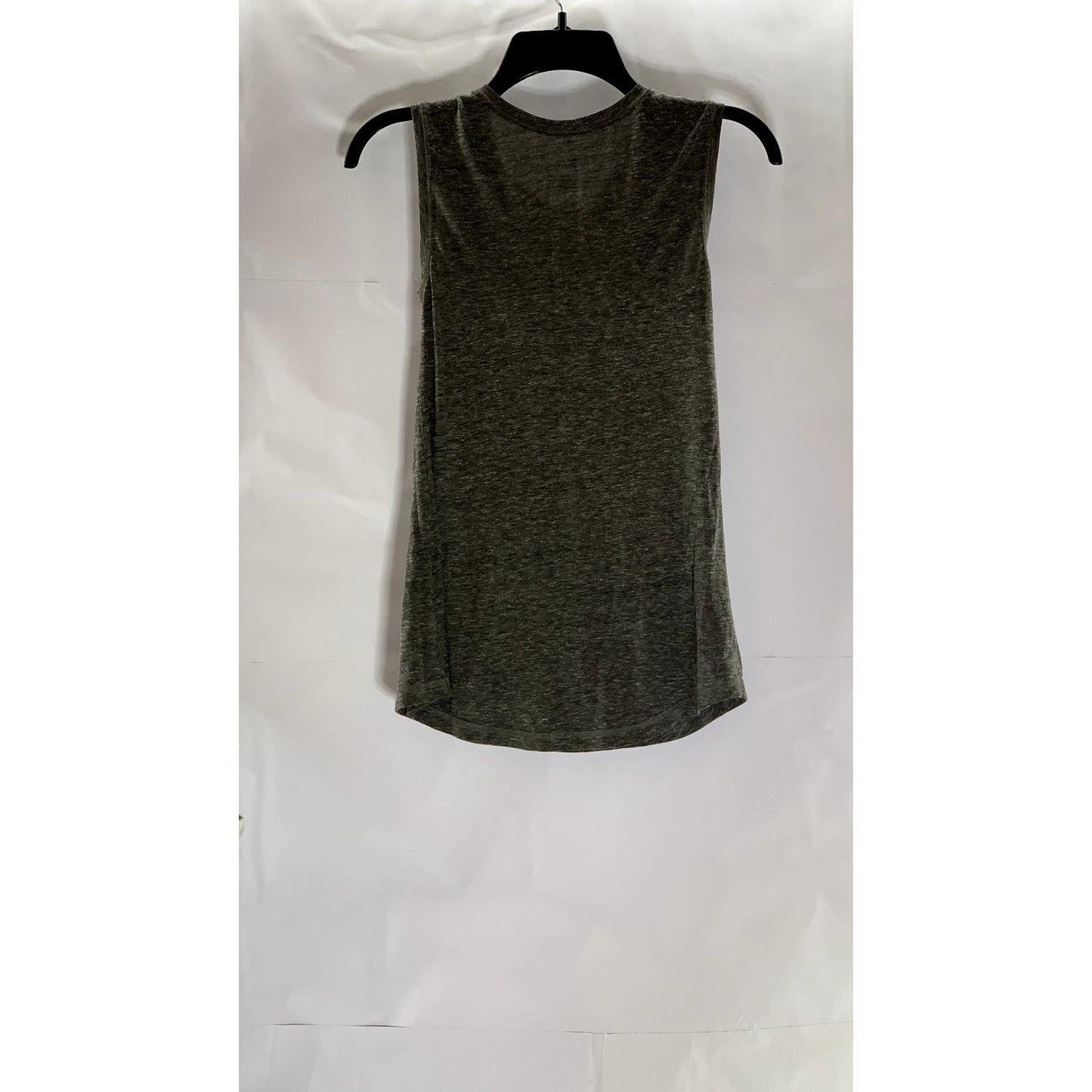 OLD NAVY Women’s Gray Heather Hustle Logo Crewneck Tank Top SZ S