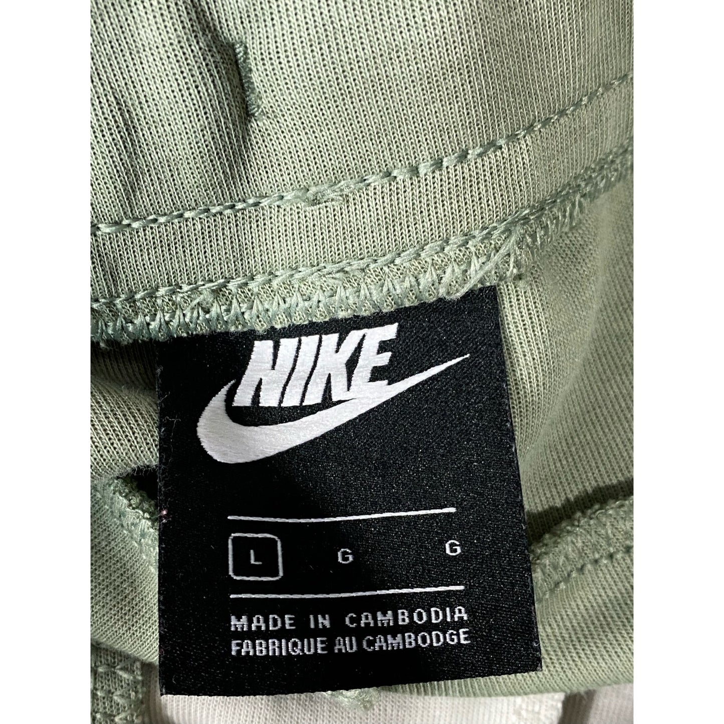 NIKE Sportswear Men's Jade Stone Tech Drawstring Pull-On Jogger Pants SZ L