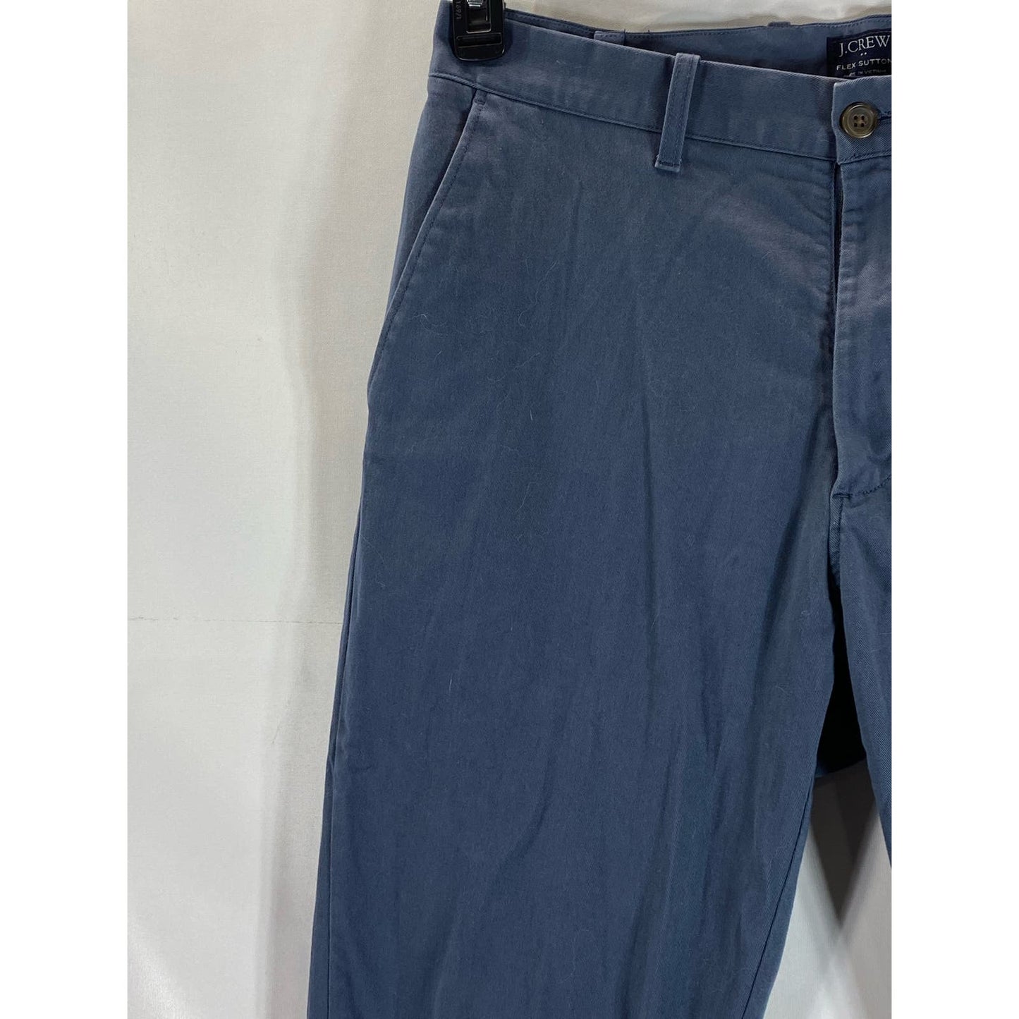 J. CREW Men's Blue Flex Sutton Straight-Fit Chino Pant SZ 34X32