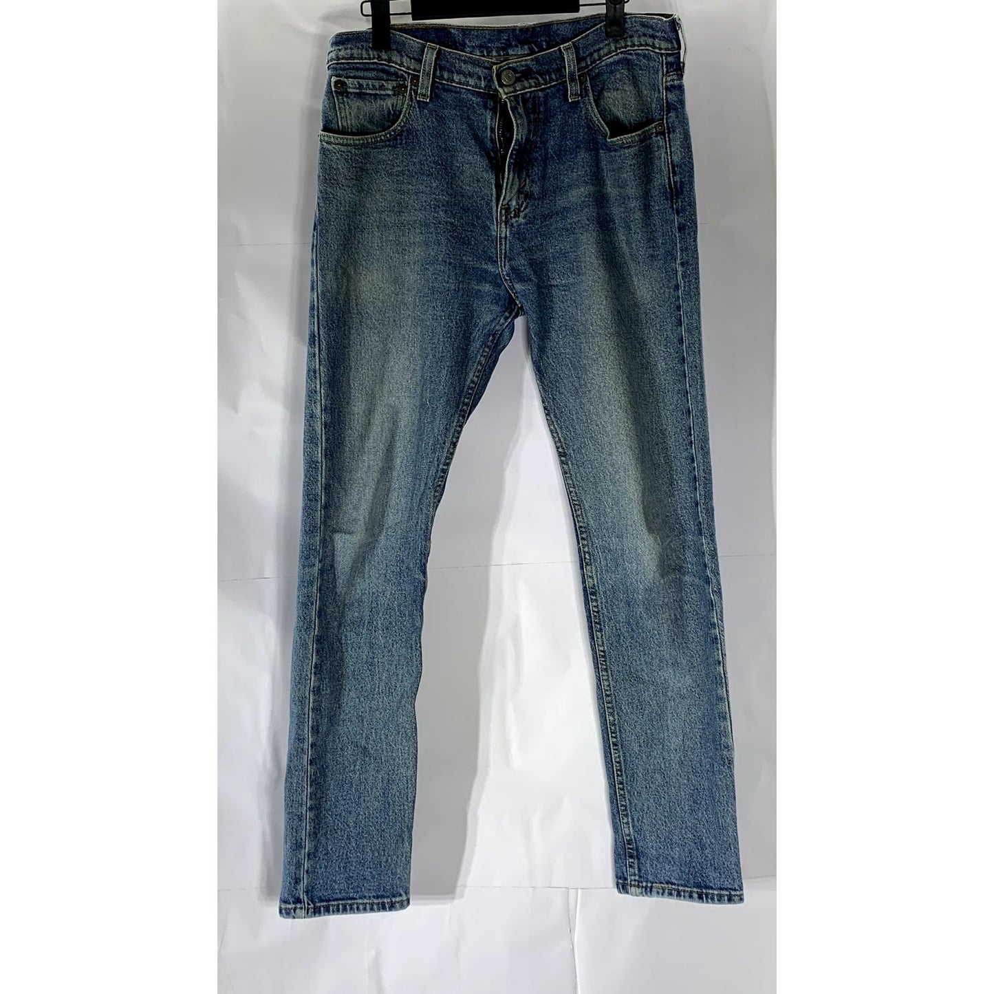 LEVI'S Men's Blue Denim 512 Slim Tapered Leg Five-Pocket Jeans SZ 30X30