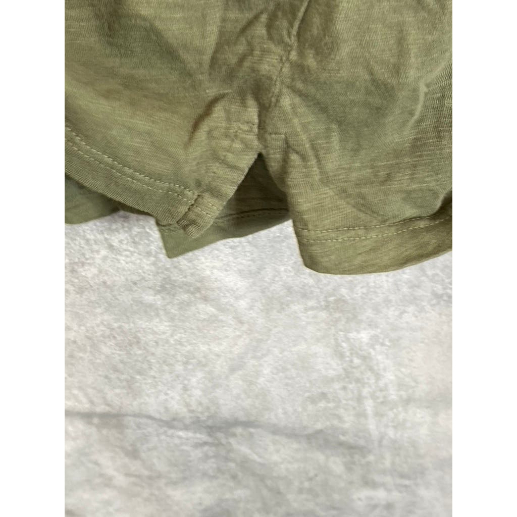 VELVET BY GRAHAM & SPENCER Men's Green Short Sleeve Polo Shirt SZ M