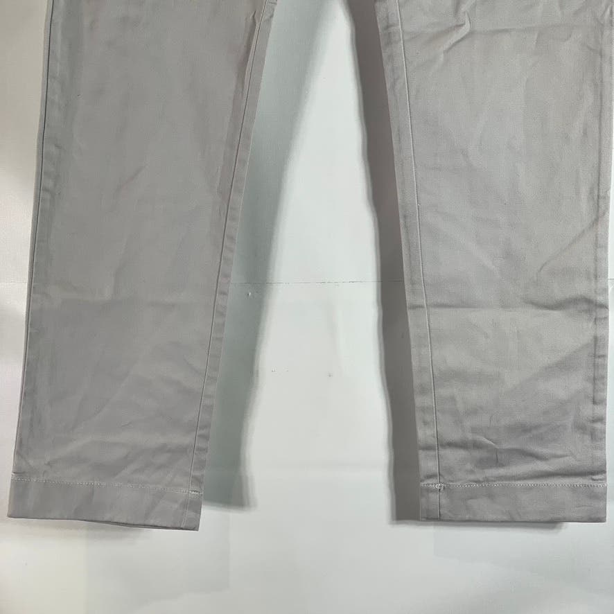 J.CREW Men's Light Gray Mercantile Flex Slim-Fit Four-Pocket Pants SZ 31X30