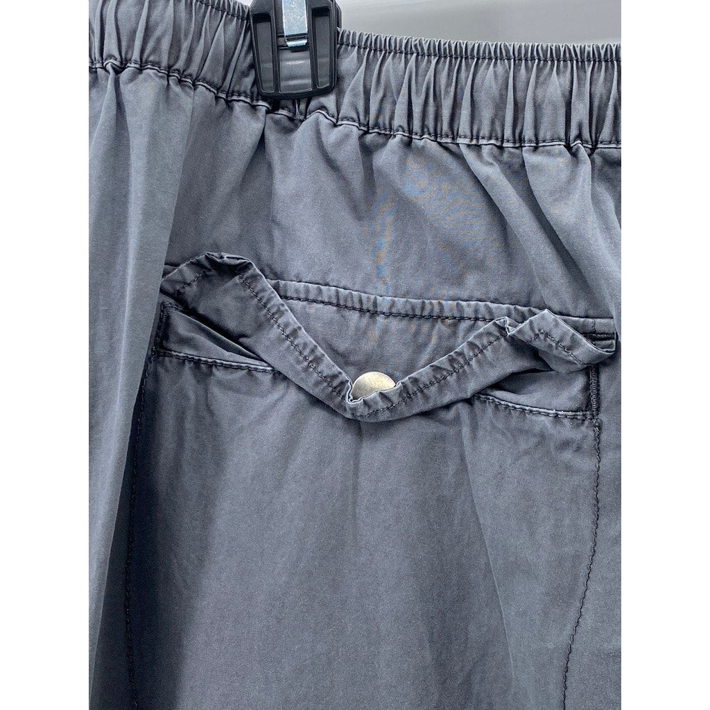 ASOS DESIGN Women's Charcoal Solid Drawstring Pull-On Streetwear Jogger Pant SZ8