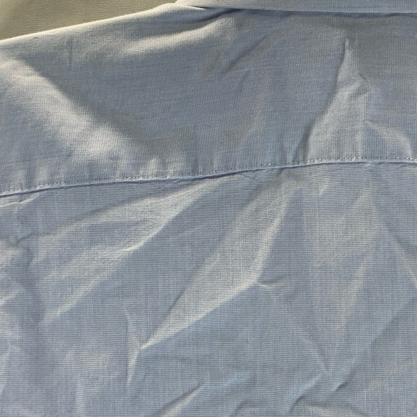 J.CREW FACTORY Men's Classic Blue Slim Performance Button-Up Dress Shirt SZ XL
