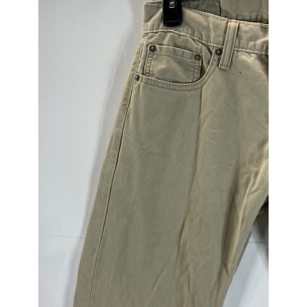 LEVI'S Men's Chinchilla Soft Twill 514 Straight Fit Five-Pocket Jeans SZ 29X30