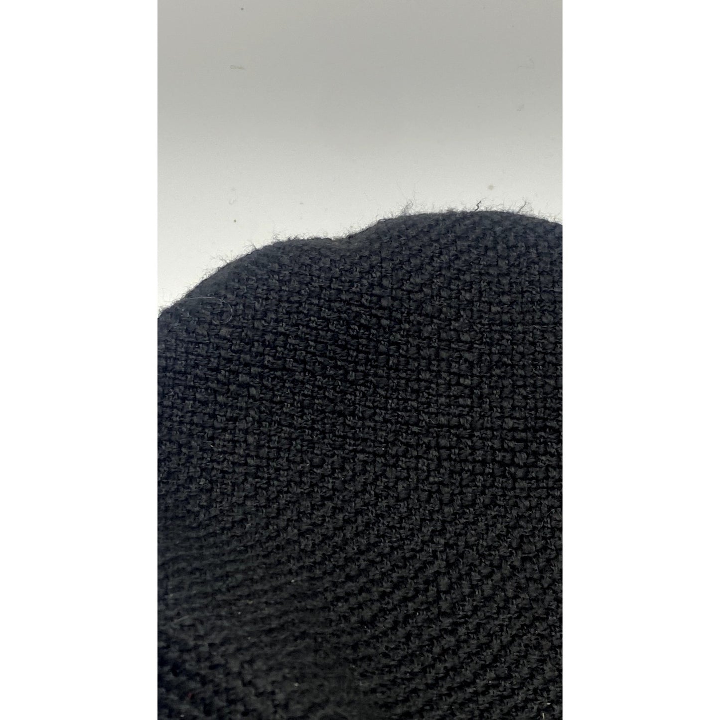 ZARA Women’s Black Textured Army Cap SZ M