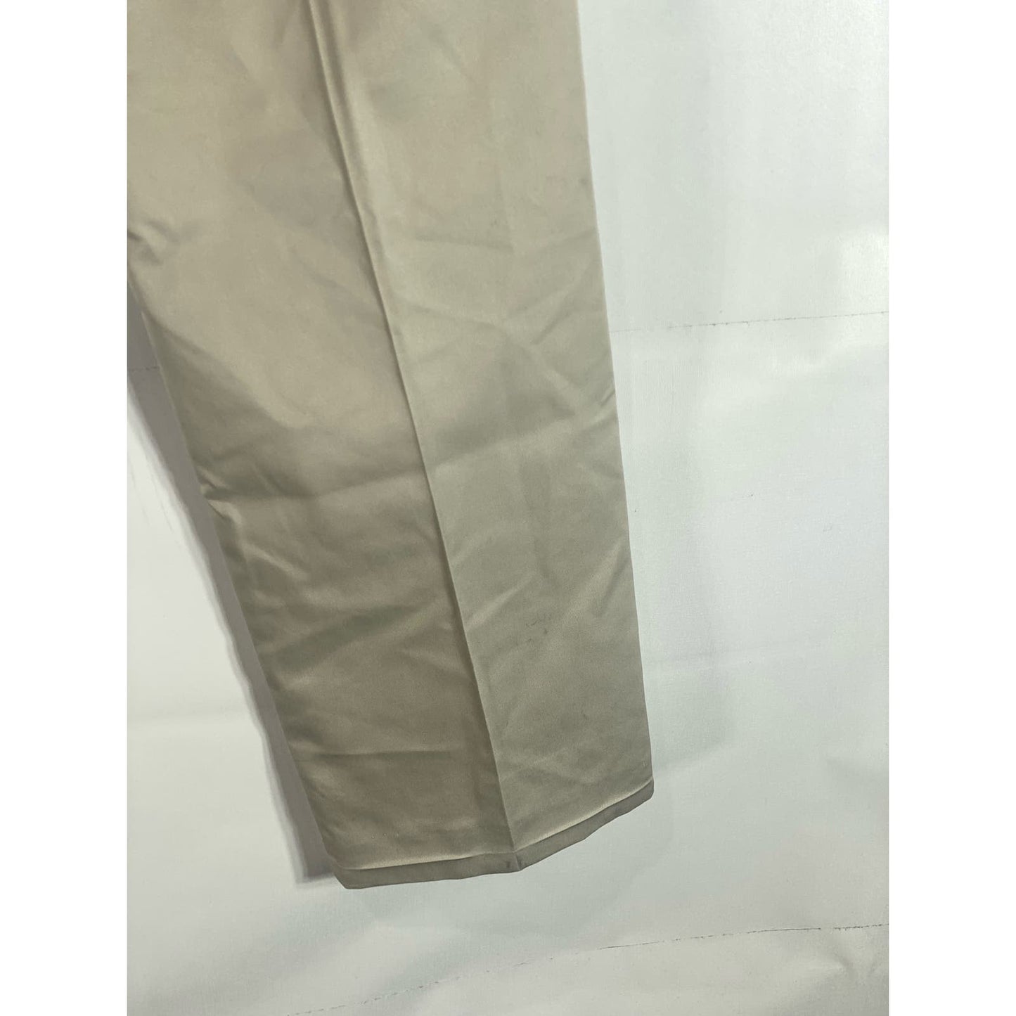 BANANA REPUBLIC Men's Beige Modern Slim-Fit Non-Iron Flat Front Pants SZ 30x32