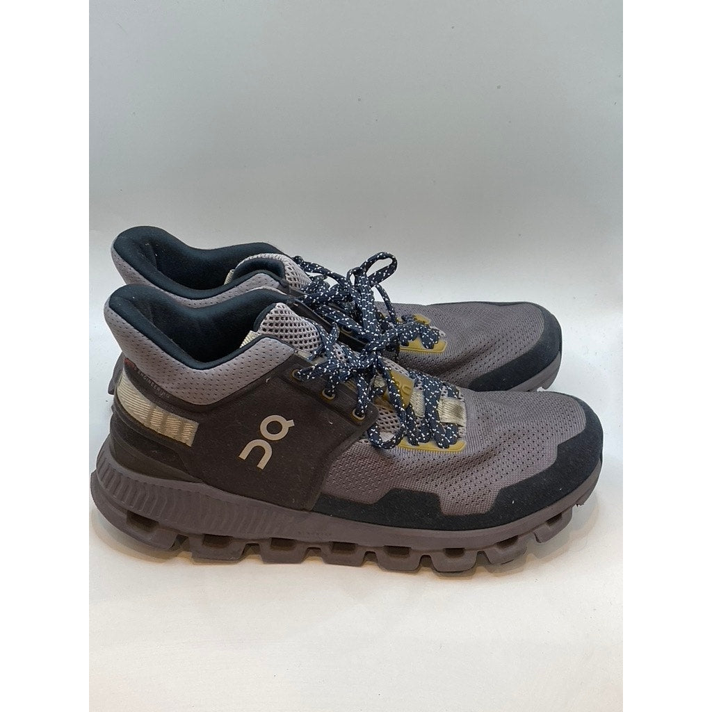 ON CLOUD Women's Gray Mesh Swiss Engineering Lace-Up Sneakers SZ 8.5