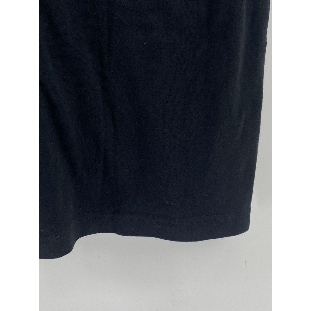 AMERICAN TALL Men's Black Soft-Knit Crewneck Sleeveless Tank SZ M/T