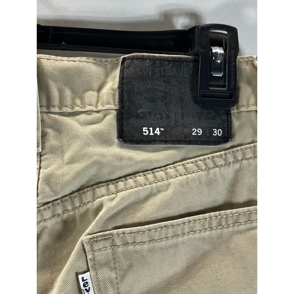 LEVI'S Men's Chinchilla Soft Twill 514 Straight Fit Five-Pocket Jeans SZ 29X30