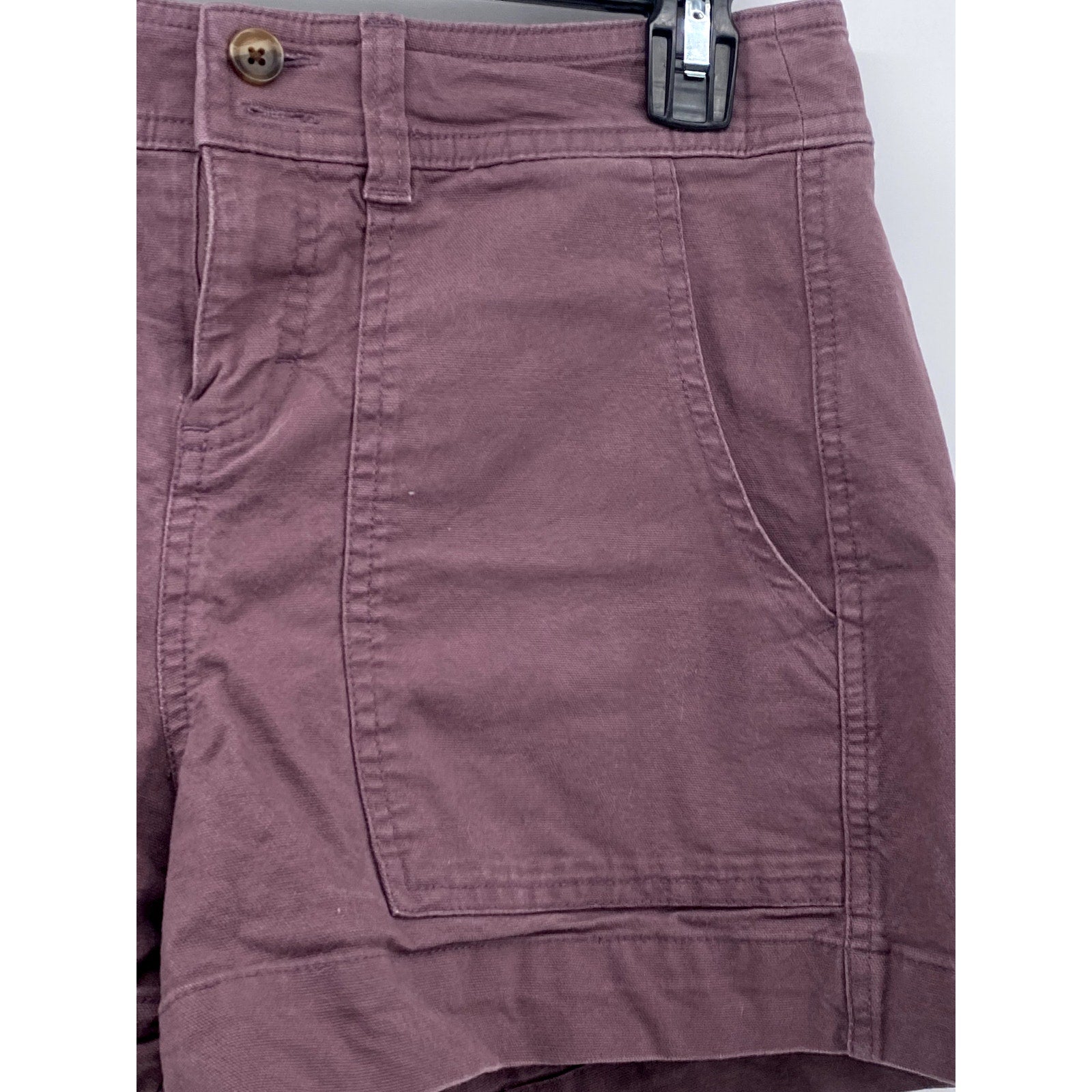 A NEW DAY Women's Mauve Stretch High-Rise Casual Shorts SZ 2