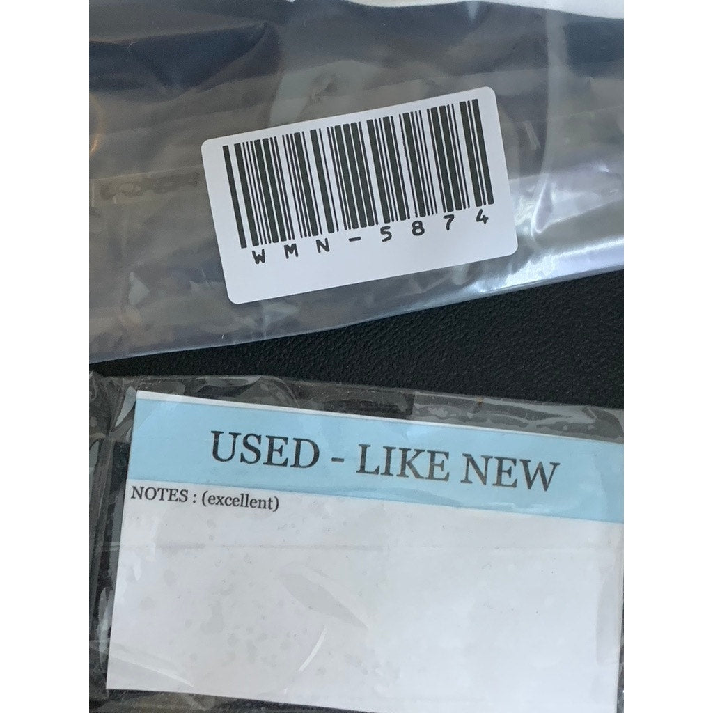 ABS By Allen Schwartz Women’s White/Black Crewneck Casual Tank Dress SZ S