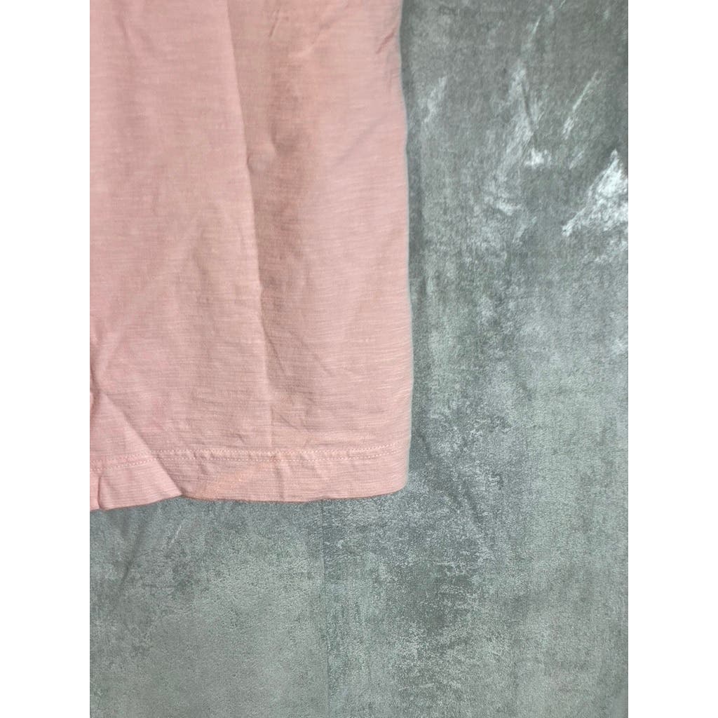 TOMMY HILFIGER Men's Pink Slim-Fit Short Sleeve Polo Shirt SZ M