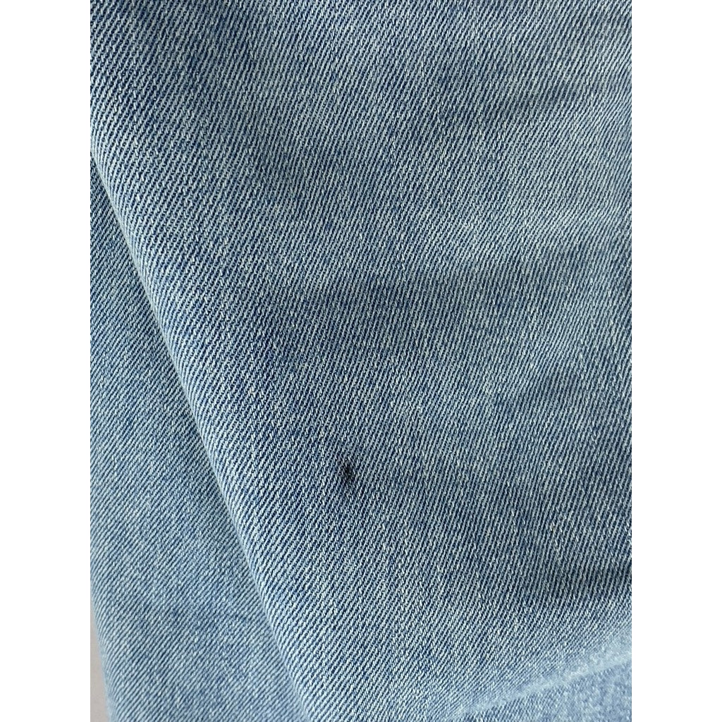AMERICAN EAGLE Women's Light Blue Regular-Fit Distressed Skinny-Leg Jean SZ 4