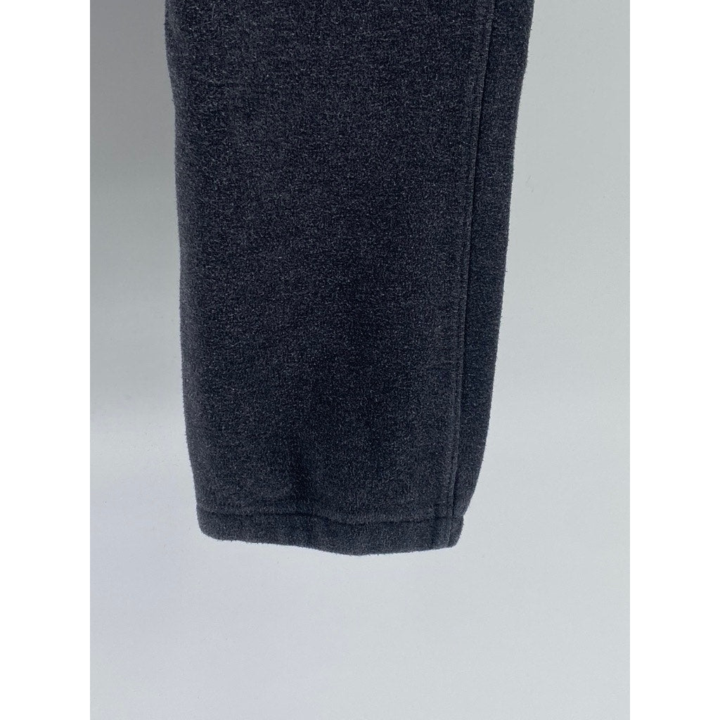 ABERCROMBIE & FITCH Men's Charcoal Gray Drawstring Slim-Leg Casual Pants SZ M