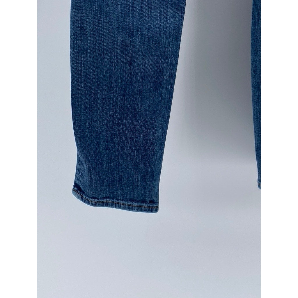 AMERICAN EAGLE Women's Medium Blue Wash Denim Hi-Rise Super Stretch Jeggings SZ6