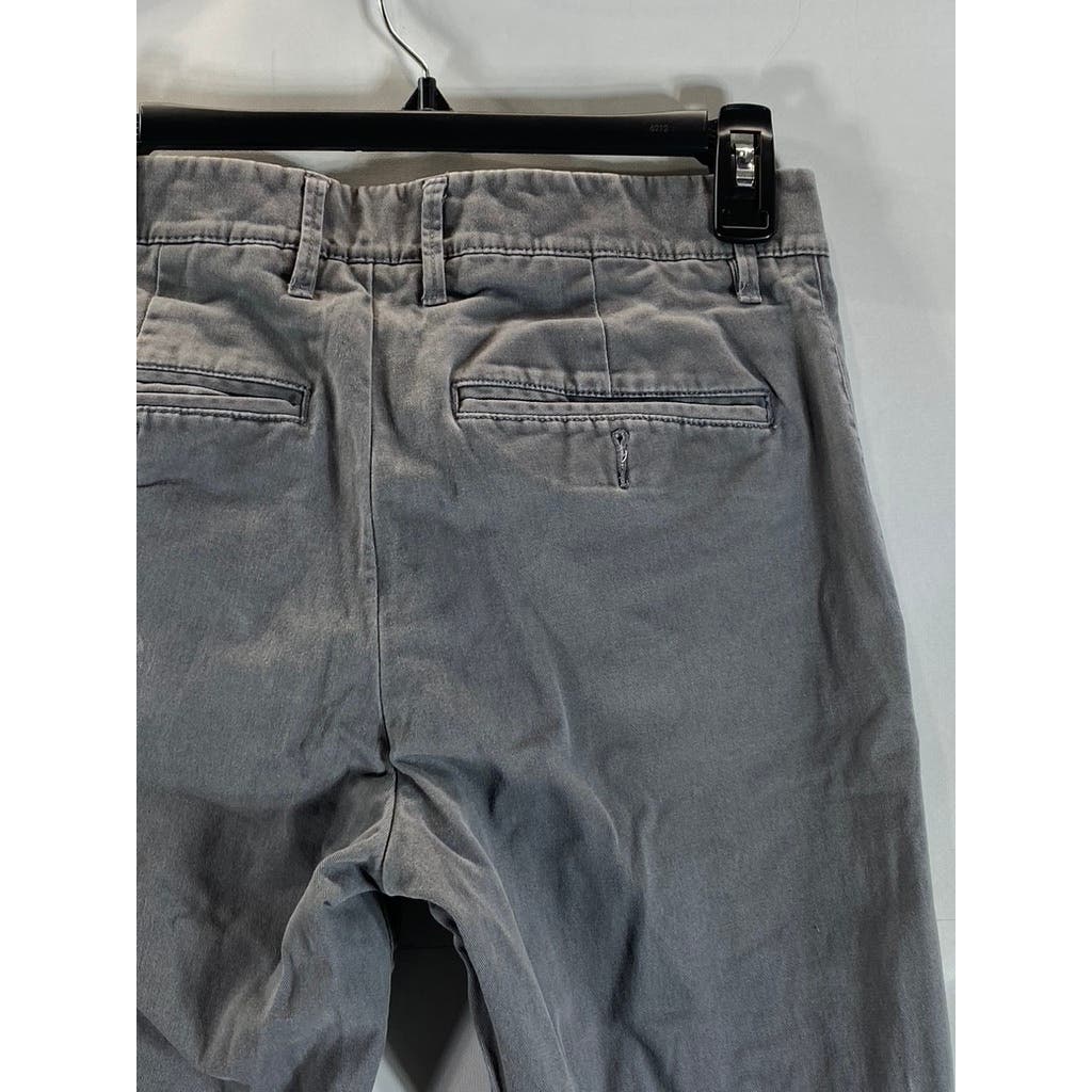 GOODFELLOW & CO Men's Thundering Gray Hennepin Slim-Fit Chino Pants SZ 28X30