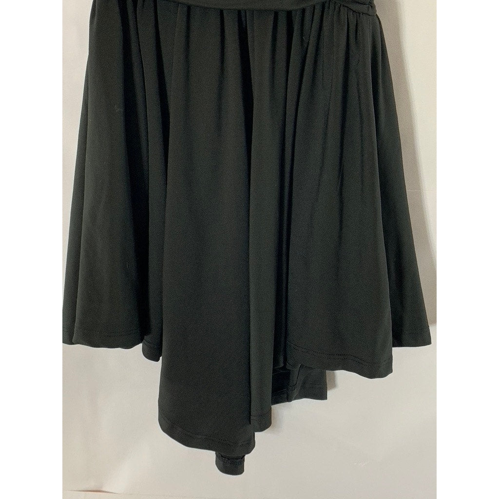 WHITE FOX Women's Solid Black My Pleasure Sleeveless Mini Dress SZ XS