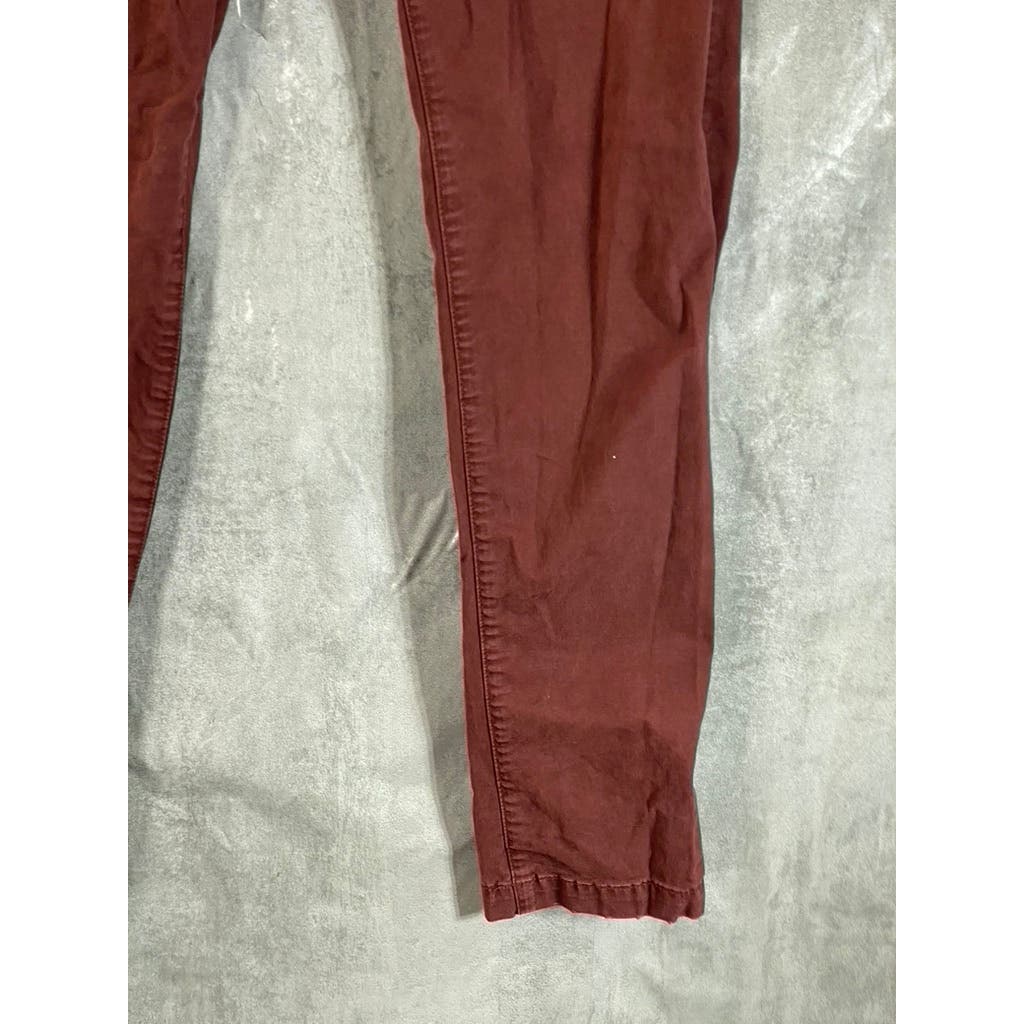 AMERICAN EAGLE OUTFITTERS Men's Brown Corduroy Slim-Fit Pants SZ 29X32