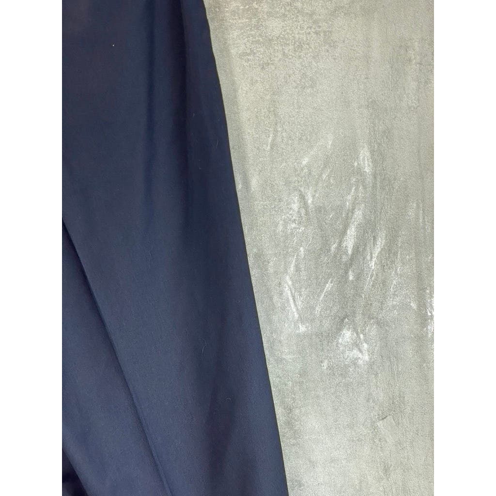 FELLINI UOMO Men's Navy Straight-Leg Suit Pants 36R
