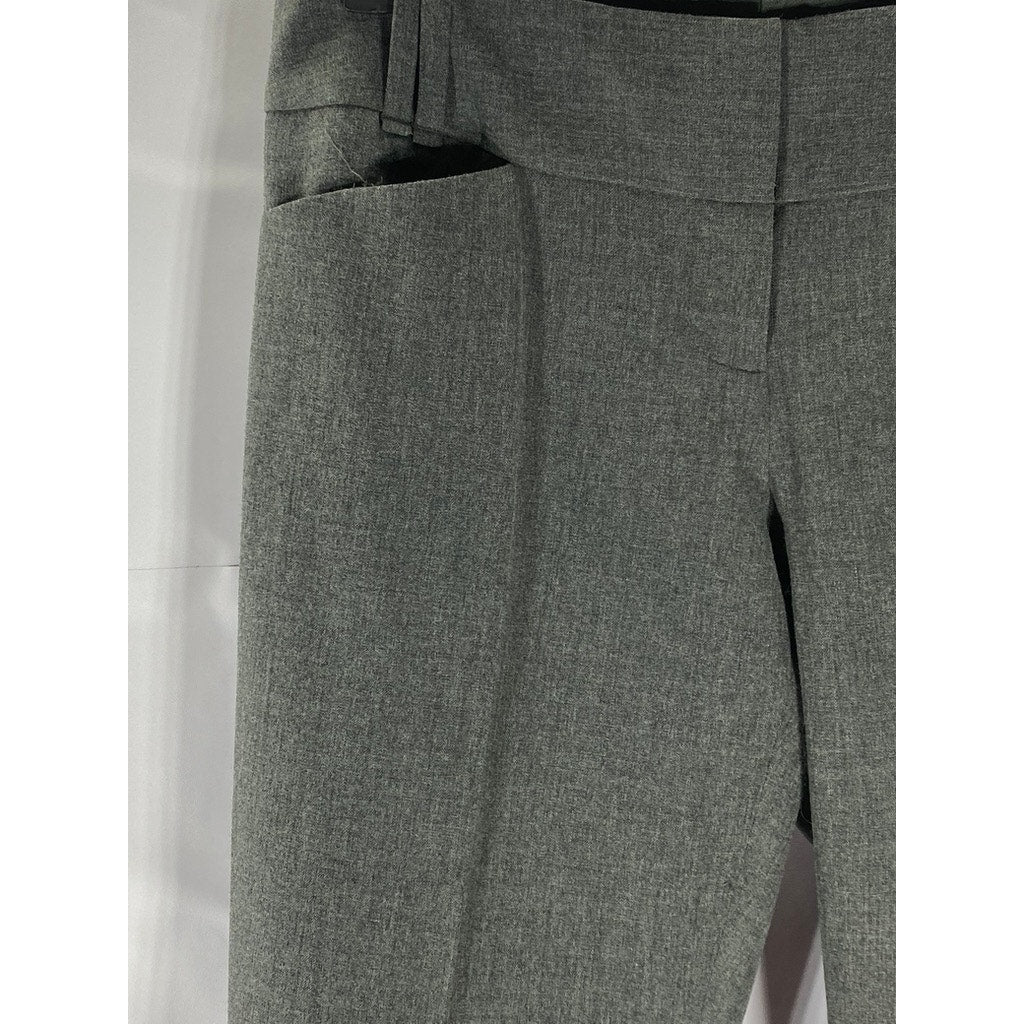 THE LIMITED Women's Dark Gray Long Straight-Leg Cassidy Fit Pant SZ 00L