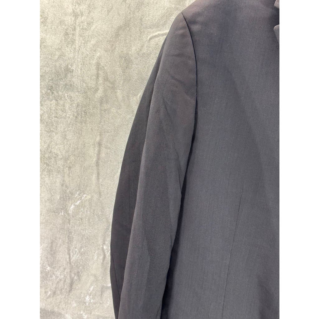 HUGO BOSS Men's Black Classic-Fit Pasolini/Movie Three-Button Suit Jacket SZ 46R