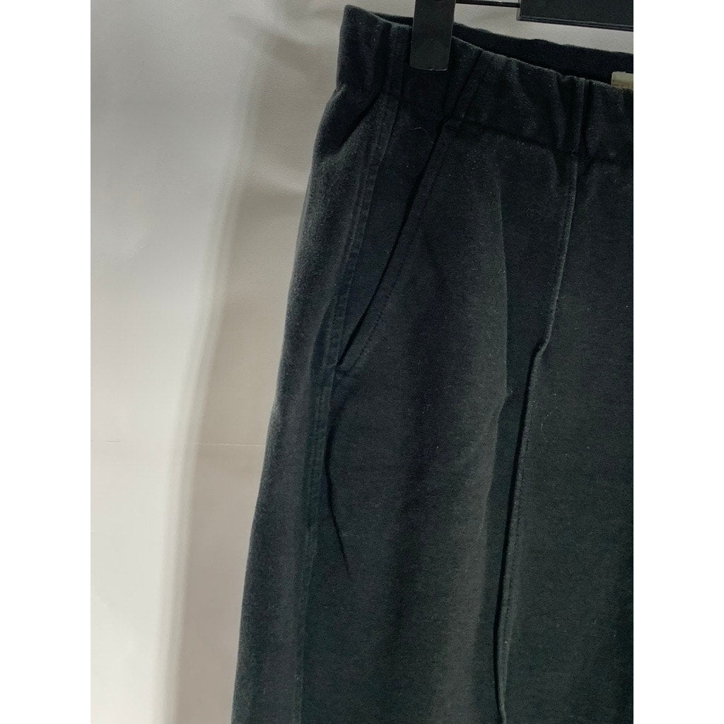 EVERLANE Women's The Dream Double Knit Pintuck Tapered-Leg Pant SZ M