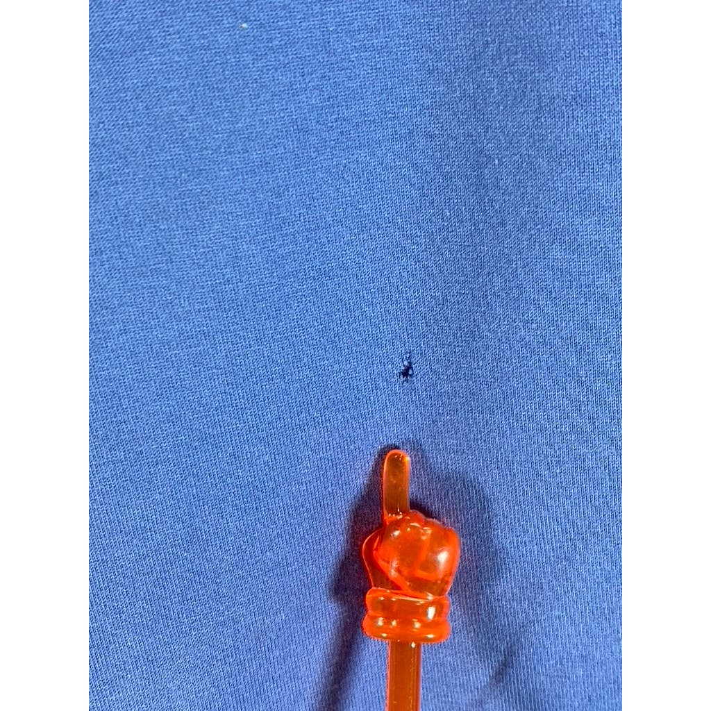 PETER MILLAR Men's Blue Vintage Three-Button Short Sleeve Polo Shirt SZ M