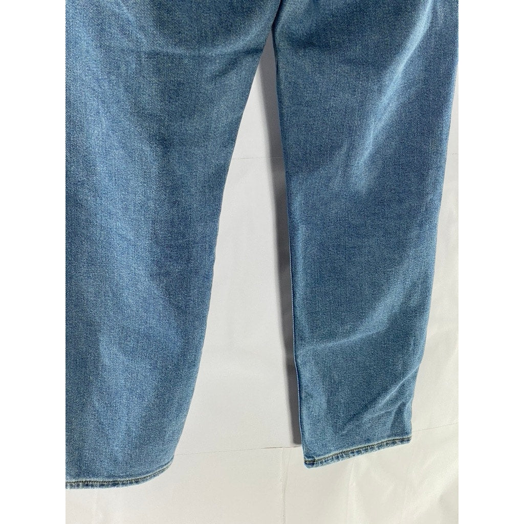 AMERICAN EAGLE Women's Light Blue Regular-Fit Slim-Fit Five-Pocket Jean SZ 8