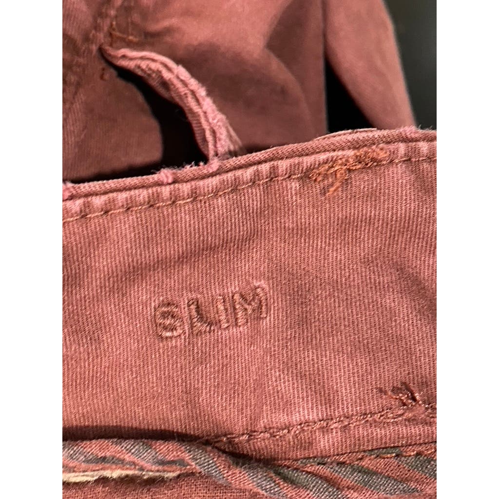 AMERICAN EAGLE OUTFITTERS Men's Brown Corduroy Slim-Fit Pants SZ 29X32