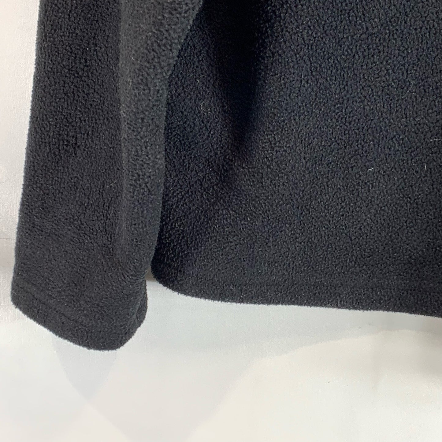 REI Men's Black Solid Fleece Stand Collar Zip-Up Jacket SZ 2XL