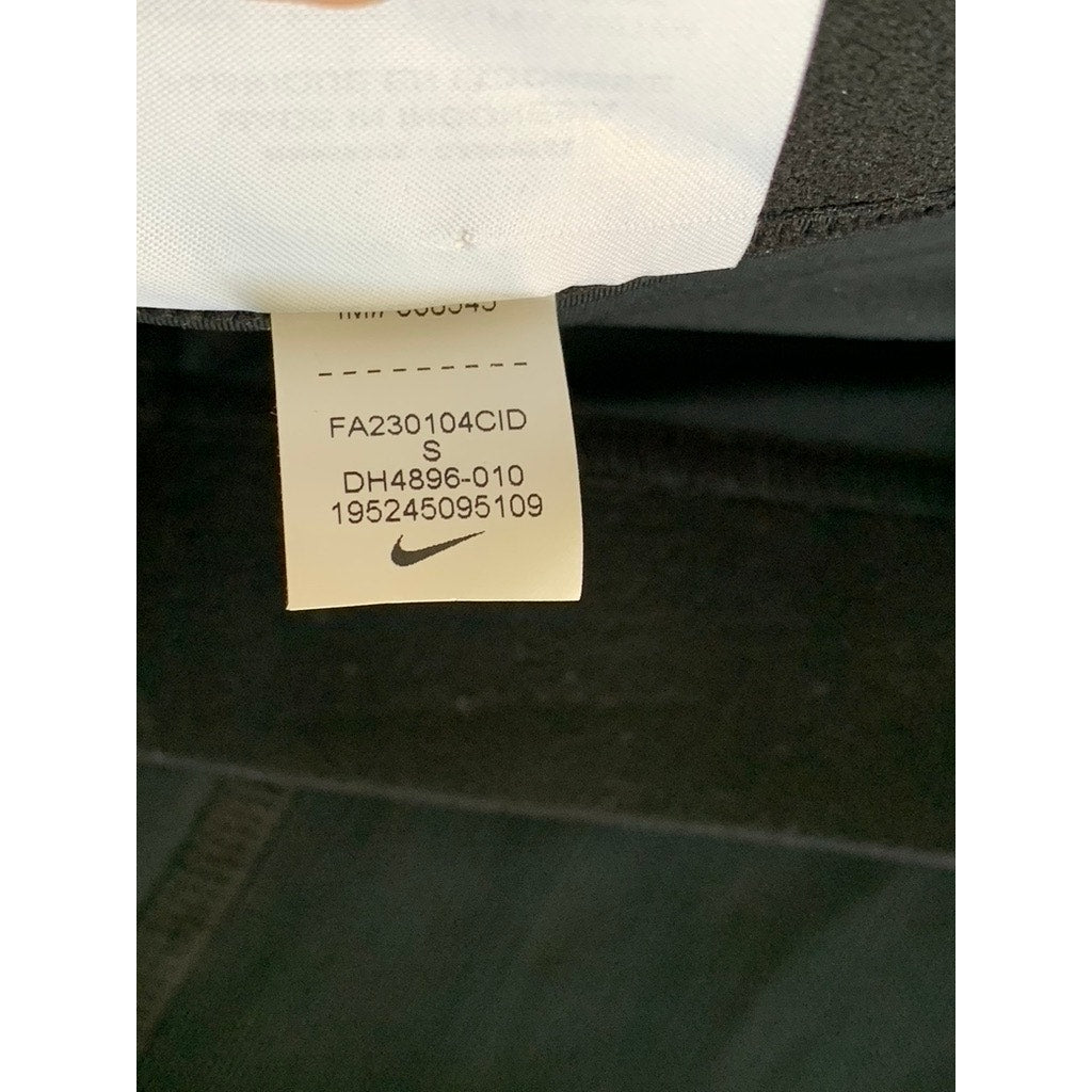 NIKE PRO 365 Women's Black Elastic Waist 7/8 Length Pull-On Leggings SZ S