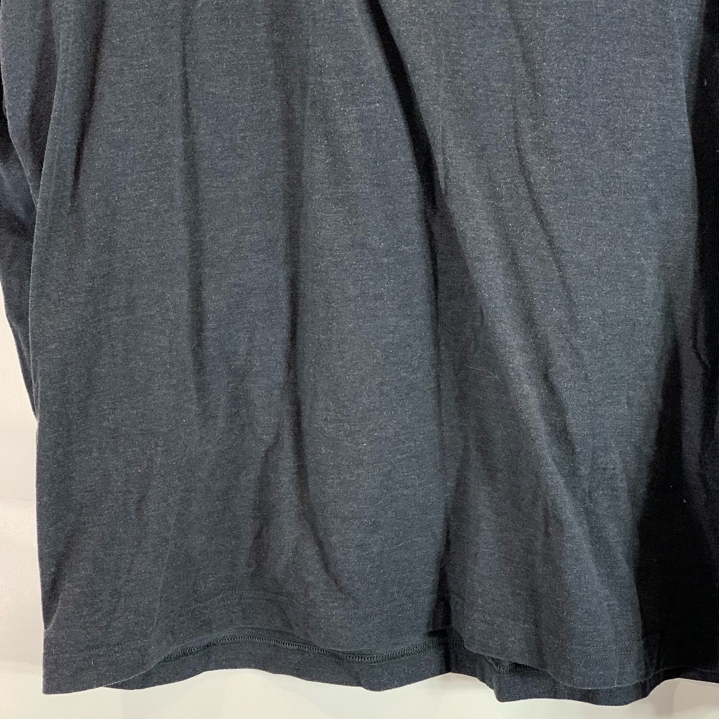 UNDER ARMOUR Men's Charcoal Loose-Fit Graphic Crewneck Long Sleeve T-Shirt SZ3XL