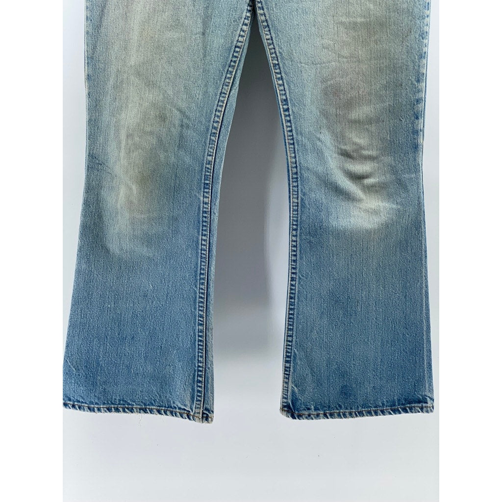 LEVI'S Men's Vintage 50's Light Blue Orange Tab Bootcut Regular-Fit Jean SZ 32