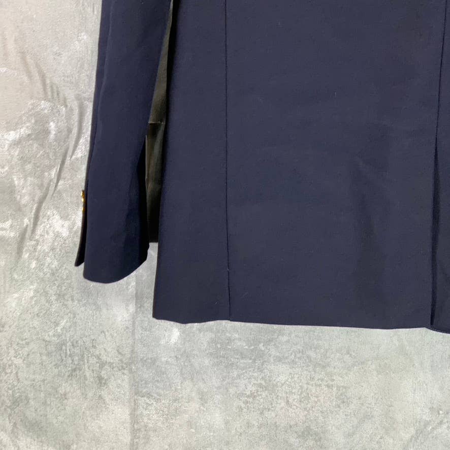 LANDS' END Boy's Navy Two-Button Blazer SZ 16