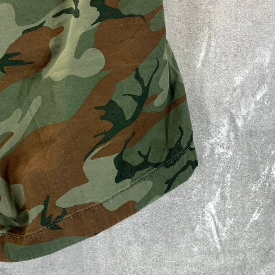 J.CREW Men's Green Camo 9" Low-Rise Stretch Shorts SZ 32