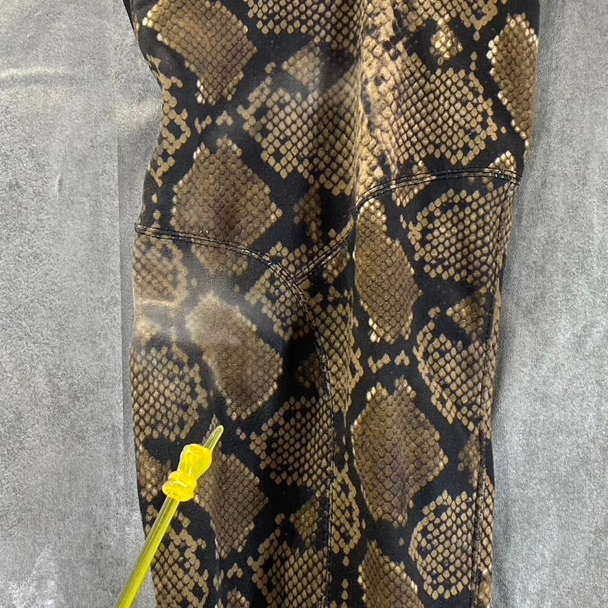 MARC FISHER Women's Snake Multi Luley Almond-Toe Over-The-Knee Boots SZ 10