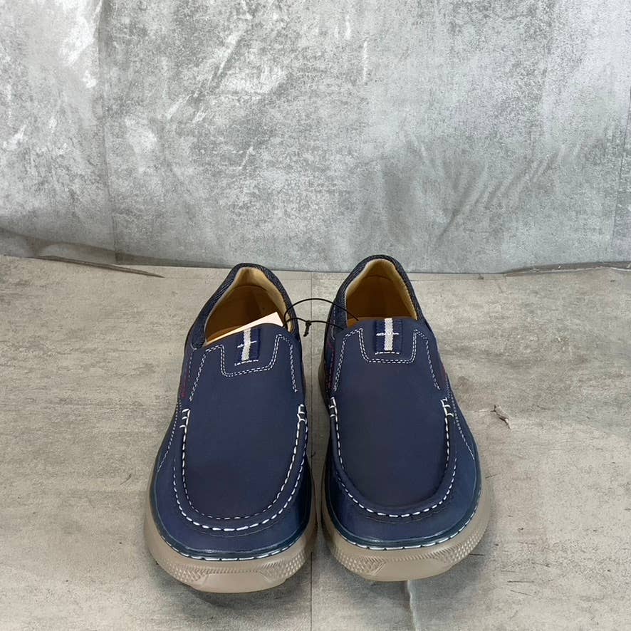 XRAY FOOTWEAR Men's Navy Faux Leather Duane Slip-On Loafers SZ 7.5
