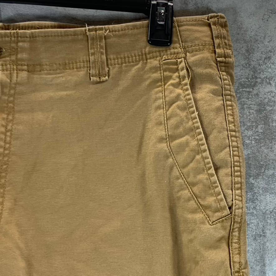 GOODFELLOW & CO Men's Brown Regular-Fit Flex Waist Cargo Shorts SZ 42