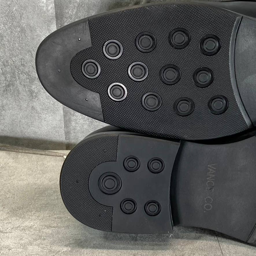 VANCE CO. Men's Wide Width Black Kimball Plain-Toe Lace-Up Dress Shoes SZ 14W