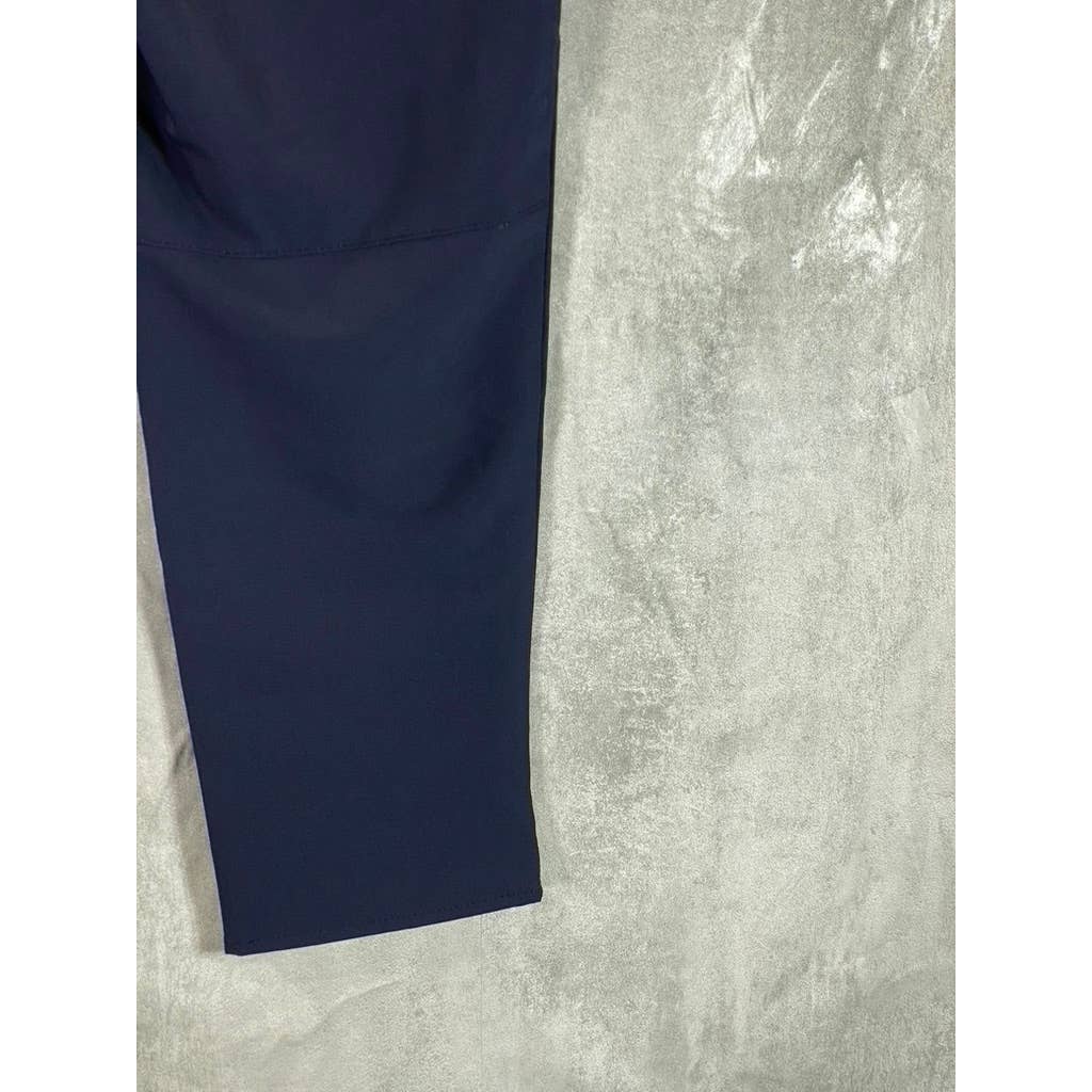 BANANA REPUBLIC Men's Navy Slim-Tapered Fit Drawstring Waist Pants SZ 34X30