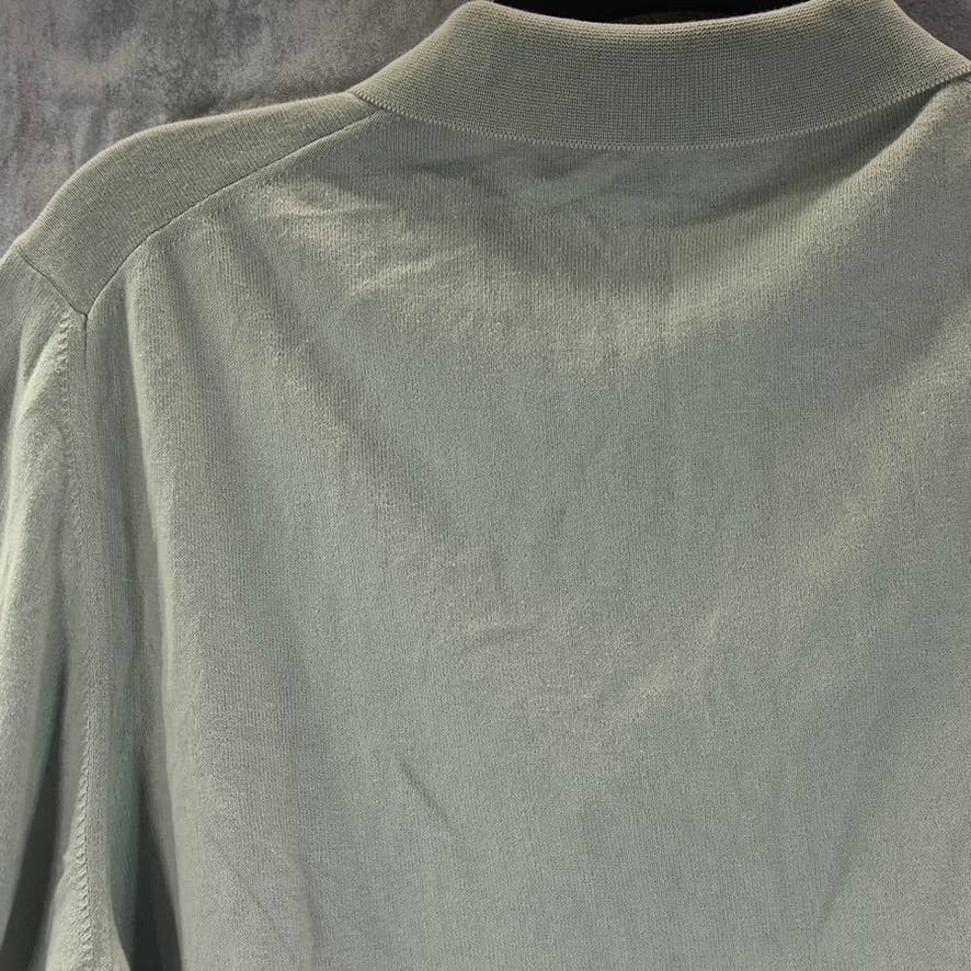 BOGLIOLI MILANO Men's Green Cotton Short Sleeve Polo Shirt SZ M