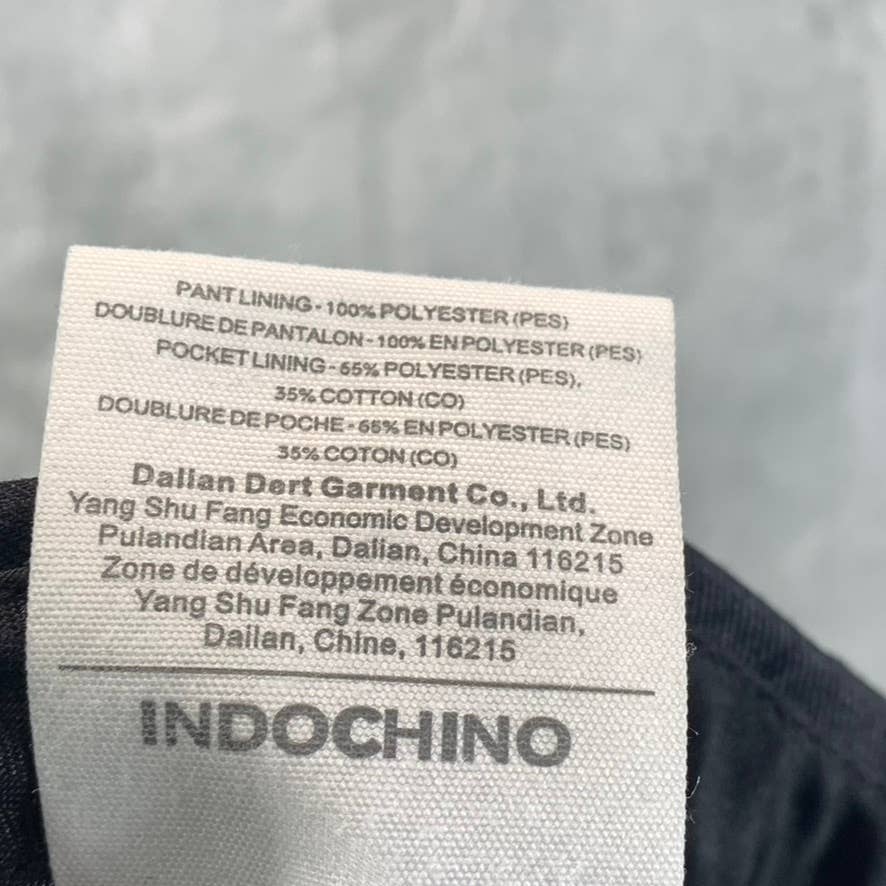 INDOCHINO Men's Black Wool Suit Pants SZ N/A
