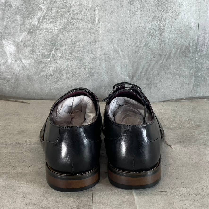 VINTAGE FOUNDRY CO. Men's Black Leather Taylor Lace-Up Oxford Shoes SZ 11
