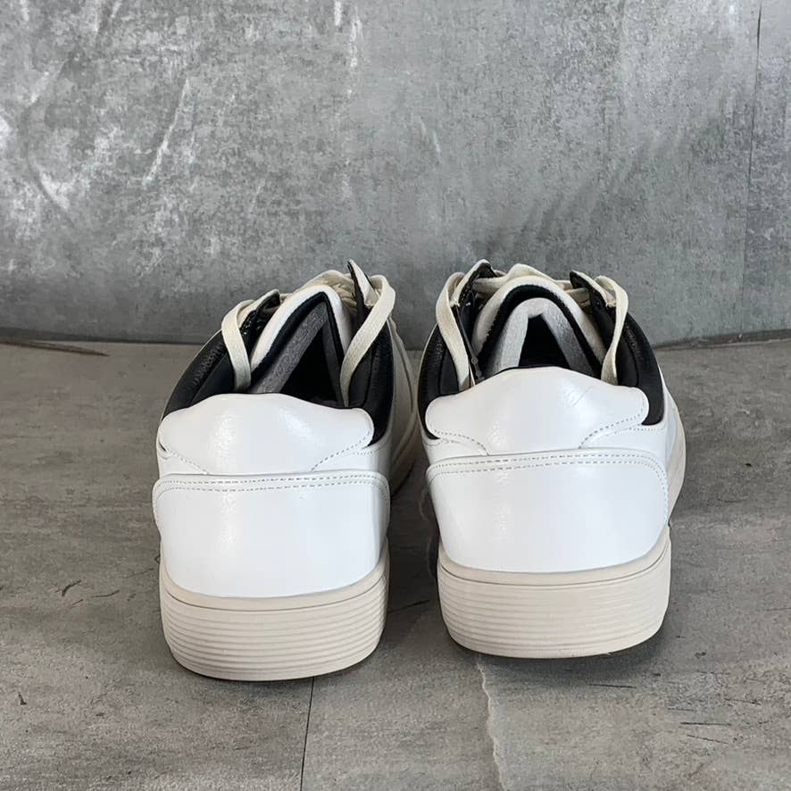 ASTON MARC Men's White Stallion Comfort Court Lace-Up Sneakers SZ 9