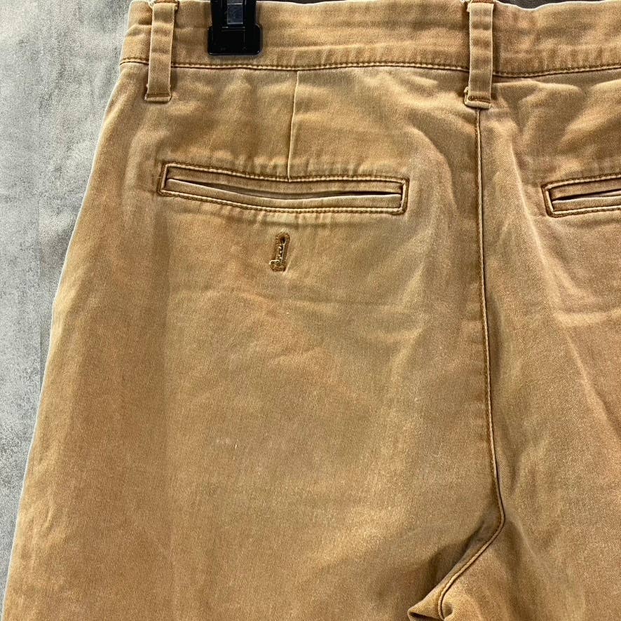 URBAN OUTFITTERS Men's Tan Flat Front Shorts SZ 30