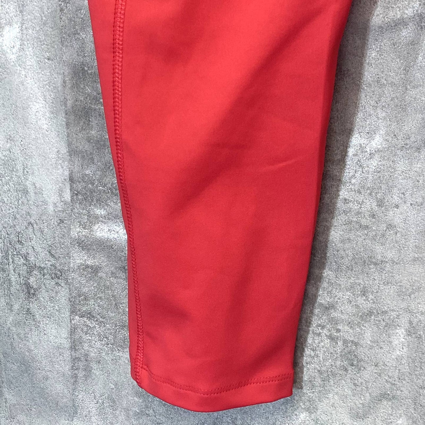 APANA Women's Teaberry Solid High-Waist Side Pocket Pull-On Leggings SZ L